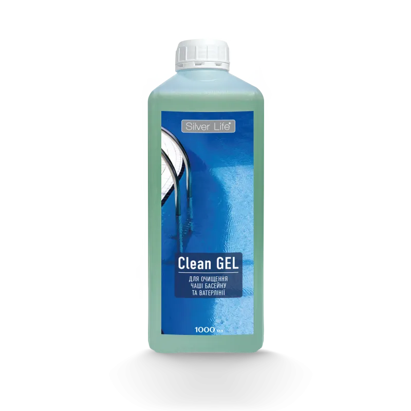 «Silver Life» для очищення чаші басейну і ватерлінії від нальоту (Clean Gel), 1л